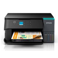 Impresora multifuncional Epson EcoTank L4360, inyección de tinta, USB y Wi-Fi, imprime a doble cara, copia y escanea